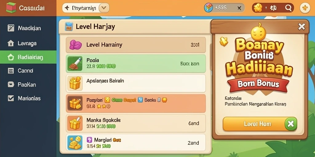 Tangkapan layar menunjukkan misi yang sedang dimainkan.