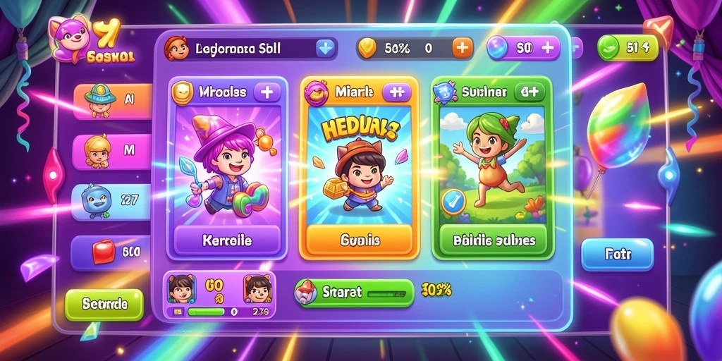 Screenshot dari kompetisi seru antar pemain.