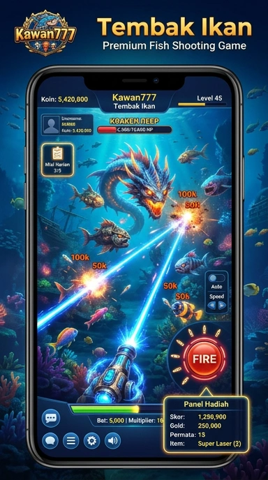 kawan777 — layar beranda